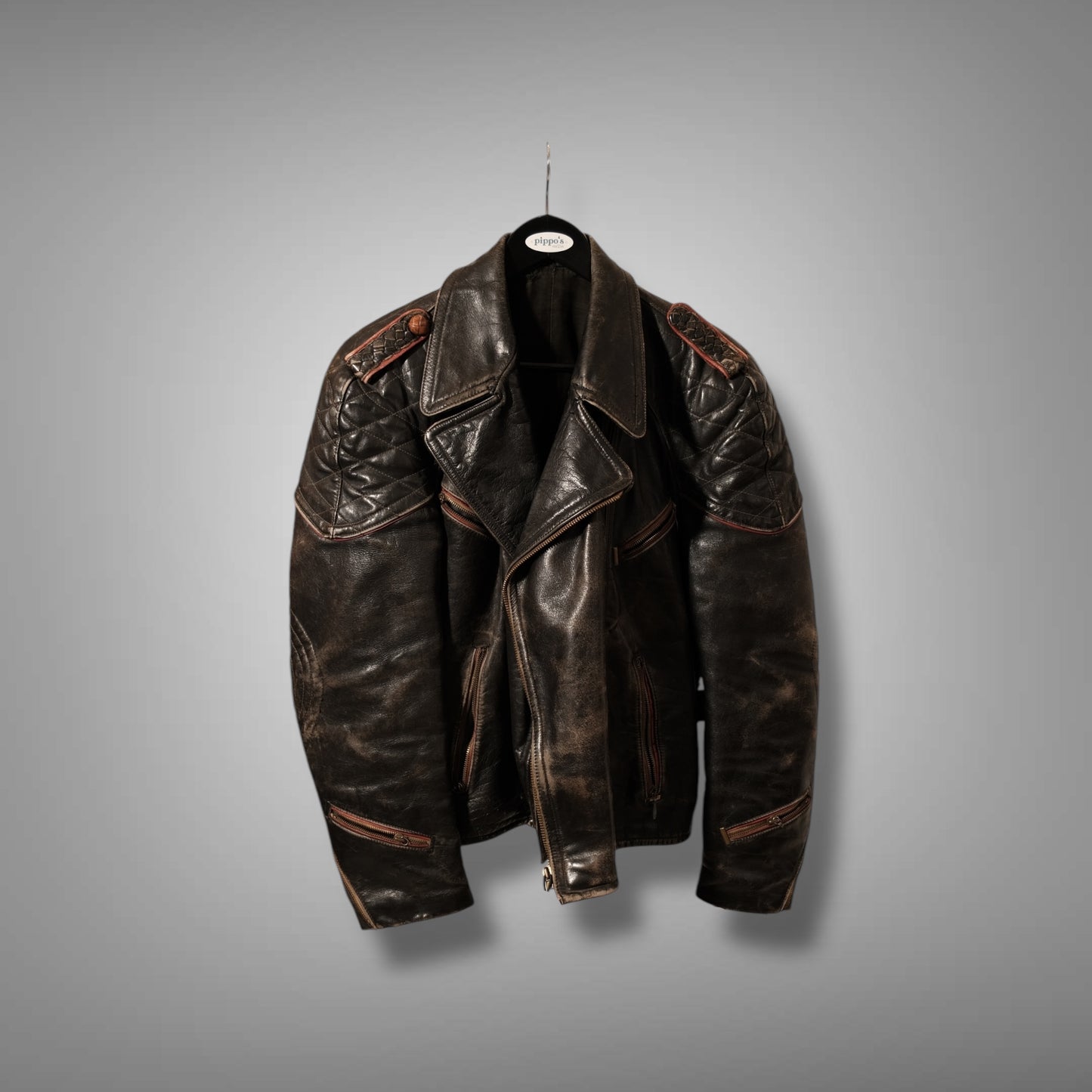 BIKER JACKET HEAVY LEATHER